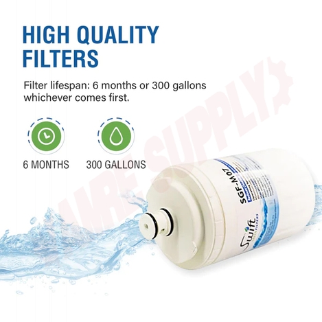 Photo 5 of SGF-M07 : Swift Green Filter SGF-M07 VOC Removal Refrigerator Water Filter, Equivalent to Everydrop EDR7D1, Maytag UKF7002