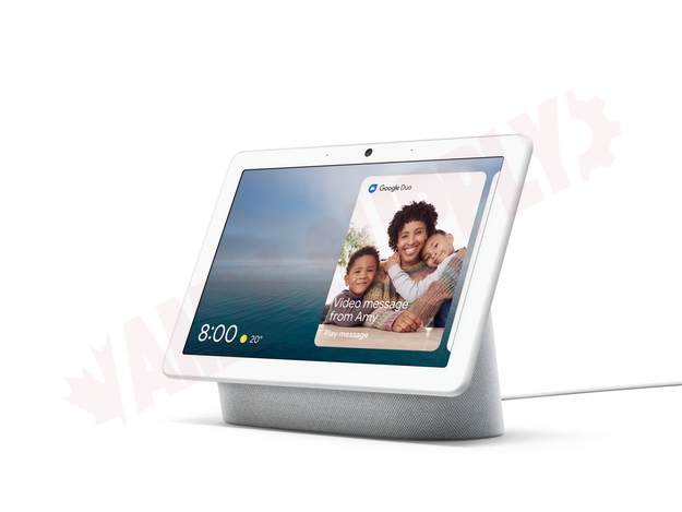 Photo 2 of NESGA00426CA : Google Nest Hub Max Smart Display, Chalk