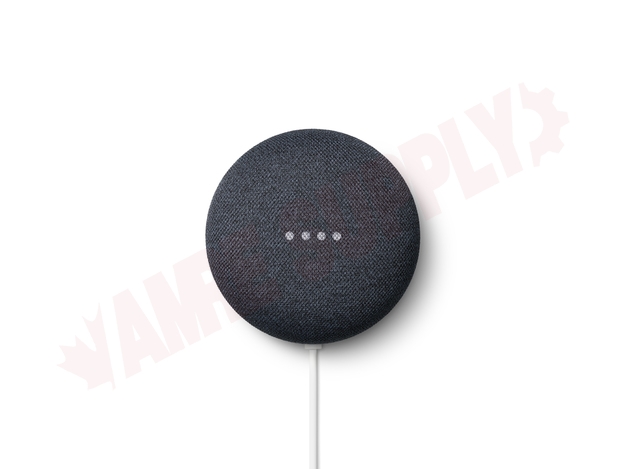 Photo 1 of NESGA00781CA : Google Nest Mini Smart Speaker, Charcoal