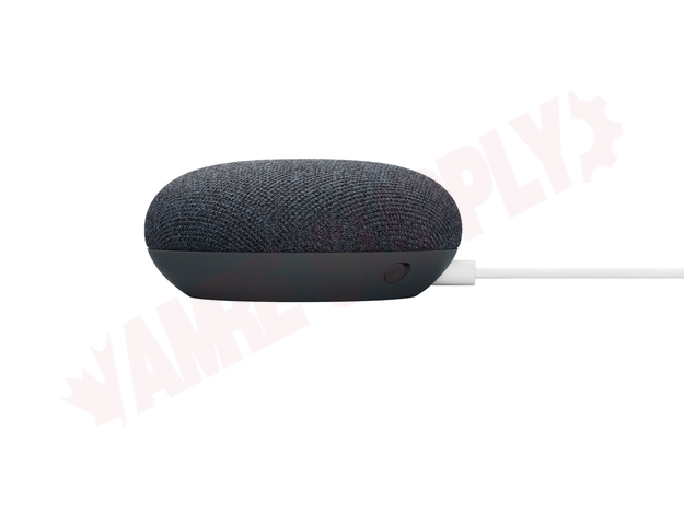 Photo 3 of NESGA00781CA : Google Nest Mini Smart Speaker, Charcoal