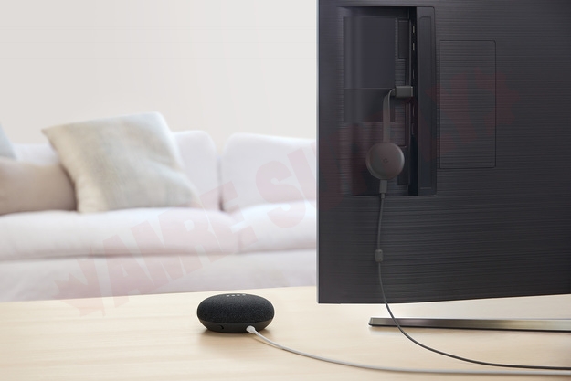 Photo 5 of NESGA00781CA : Google Nest Mini Smart Speaker, Charcoal