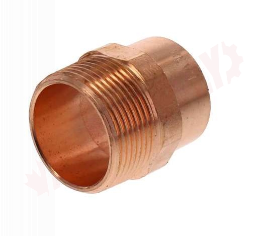 Photo 4 of COFADM1E : Bow 1-1/4 Copper C x Male PT Adapter