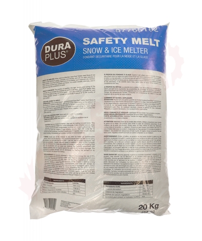 Photo 2 of 57760182 : Dura Plus Safety Melt Snow & Ice Melter, 20Kg