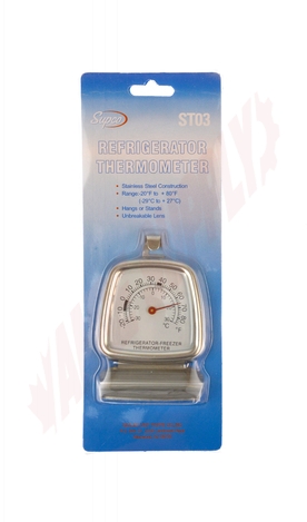 Photo 12 of ST03 : Supco Dial Refrigerator Thermometer 