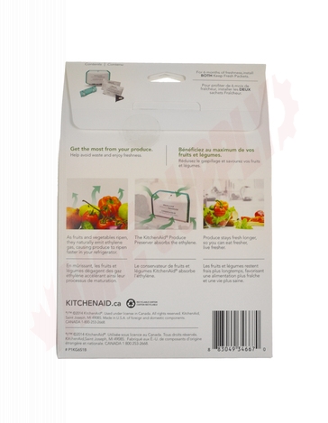 Photo 4 of W11462816 : Kitchenaid Refrigerator FreshFlow Produce Preserver Starter Kit