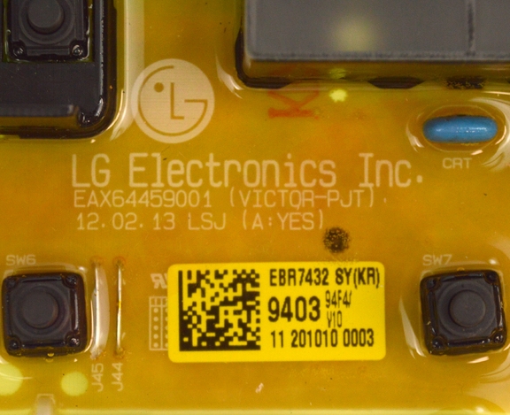 Photo 9 of EBR74329403 : LG EBR74329403 Dryer Display Power Control Board Assembly