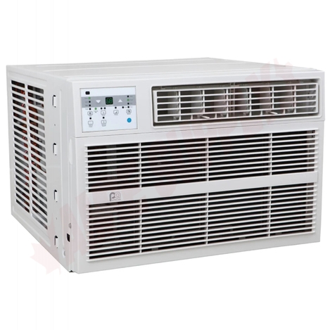 Photo 1 of 3PACH12000 : Perfect Aire 12000 BTU Window Air Conditioner with Electric Heater, 230V, 550sqft, R410A