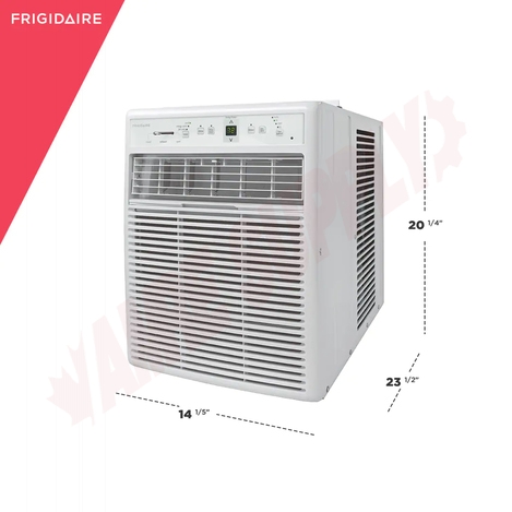 Photo 4 of FHSC082WB1 : Frigidaire 8,000 BTU Slider Casement Window Room Air Conditioner, 115V, 350sqft, R32