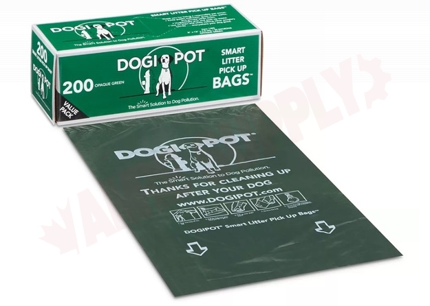 Photo 1 of S-15585-EACH : Dogipot Dog Waste Bags, 8 x 13, Single Pack
