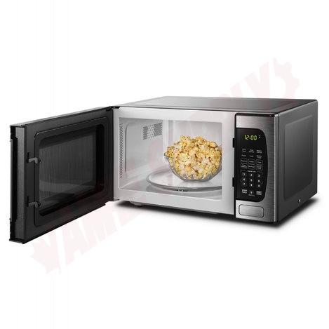 Photo 3 of DBMW0924BBS : Danby 0.9 cu.ft. Countertop Microwave, Stainless Steel