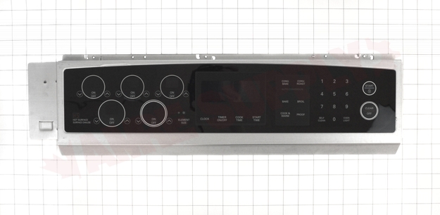 Photo 12 of 383EW1N006B : LG 383EW1N006B Oven Range Control Panel