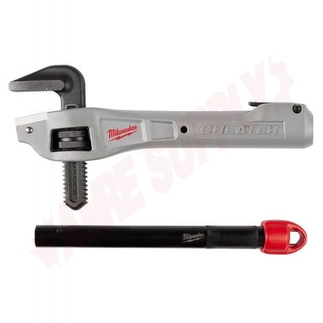 Photo 4 of 48-22-7322 : Milwaukee CHEATER Aluminum Adaptable Offset Pipe Wrench