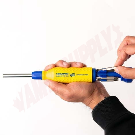Photo 4 of 151SS : Megapro Stainless Steel 15 in 1 Multi-bit Screwdriver