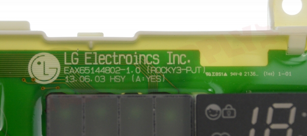 Photo 7 of EBR77175401 : LG EBR77175401 Dryer Display Power Control Board