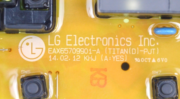 Photo 10 of EBR78914101 : LG EBR78914101 Dryer Display Power Control Board (PCB Assembly)