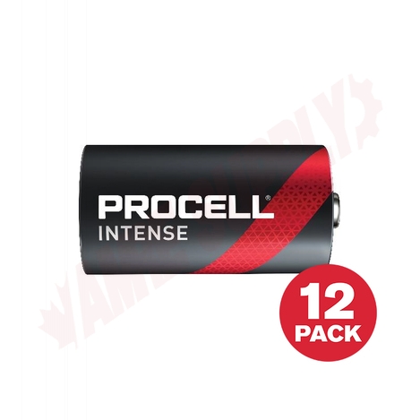 Photo 1 of PX1300 : Procell D Alkaline Intense Battery, 1.5V, 12/Pack
