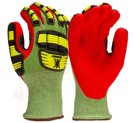 Photo 1 of ARM5884S : Armateck Dipped Cut & Impact Resistant Gloves, Winter Insulated, Small