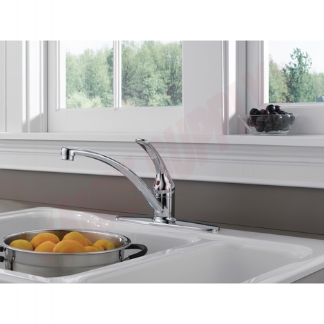 Photo 2 of B1310LF-30 : Delta Single Handle Kitchen Faucet, Chrome