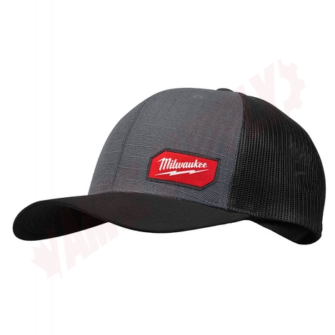 Photo 1 of 505G : Milwaukee GRIDIRON™ Snapback Trucker Hat, Grey