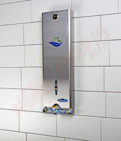 Photo 7 of 613-S : Frost Surface Mounted Free Retail or Commercial Tampon Dispenser, Stainless Steel