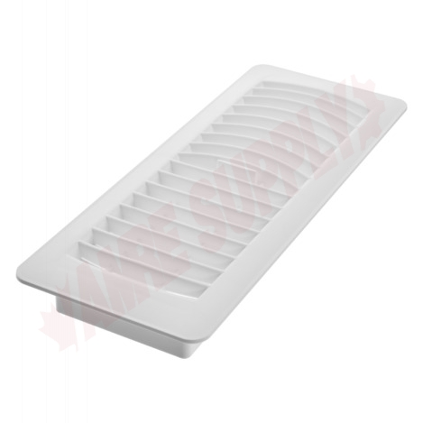 Photo 1 of RG1458 : Imperial Louvered Floor Register, 4 x 12, White