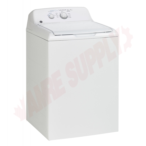 Photo 2 of GTW223BMRWW : GE 4.4 cu. ft. Top Load Washer, White