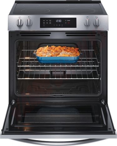 Photo 3 of FCFE306CAS : Frigidaire 30 Freestanding Smooth Top Electric Range, Stainless 