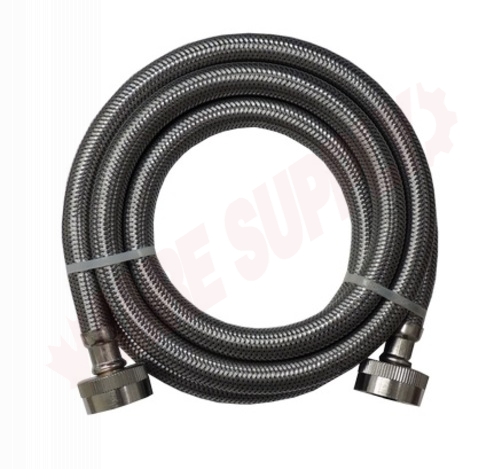Photo 2 of 3805FFSS2 : Supco 3805FFSS2 Washer Fill Hose Set, 60, Stainless Steel, 2/Pack