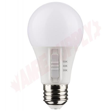 Photo 1 of S11774 : 6W A19 LED Bulb, CCT Selectable, White, 4/Pack