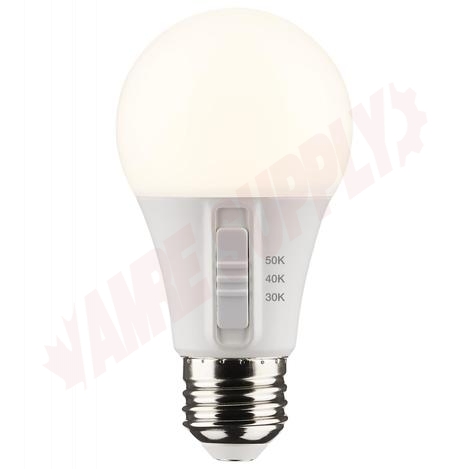 Photo 2 of S11774 : 6W A19 LED Bulb, CCT Selectable, White, 4/Pack