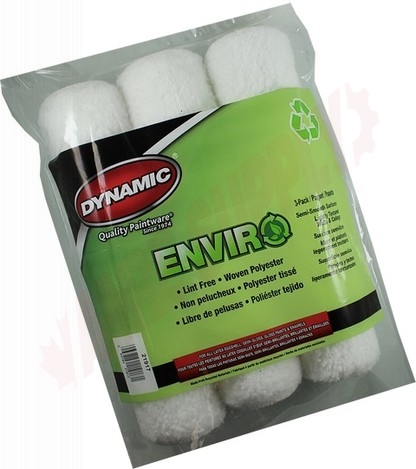 Photo 1 of HB021917 : Dynamic 9-1/2 x 3/5 Enviro Lint-Free Roller Cover (3 Pack)