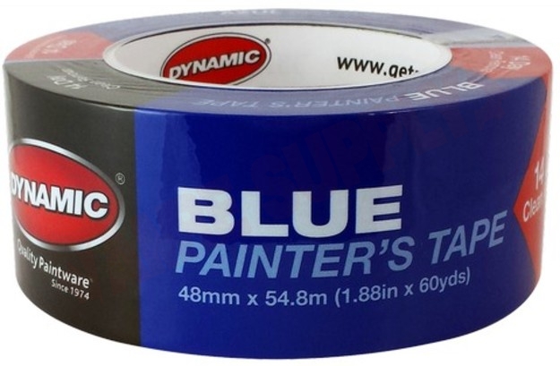 Photo 1 of DY99766 : Dynamic Premium Painters Masking Tape, Blue, 48mm