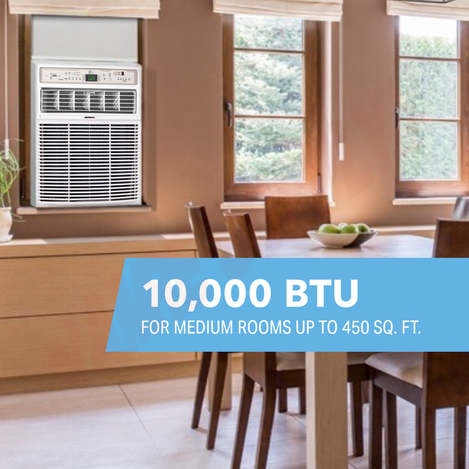 Photo 6 of 4PASC10000 : Perfect Aire 10,000 BTU Slider Casement Window Room Air Conditioner, 115V, 450sqft, R32