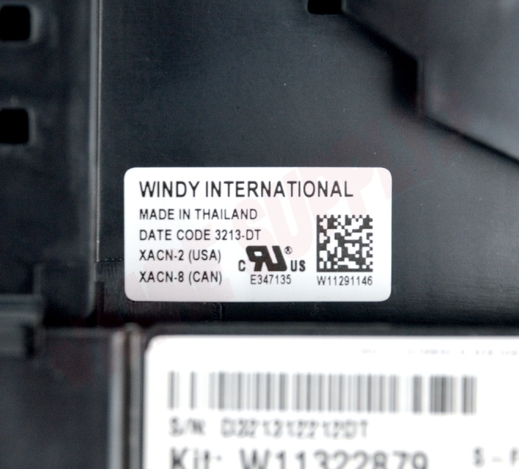 Photo 8 of W11322879 : Whirlpool Washer Electronic Control Board