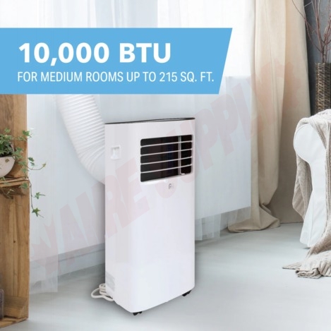 Photo 2 of 2PORT10000A : Perfect Aire 10,000 BTU Portable Air Conditioner, 115V, 215 sq.ft, R32