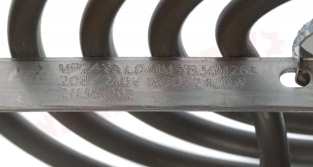 Photo 7 of APWG02F05390 : Universal Range Coil Surface Element, Pigtail Ends, 8, 2400W, Equivalent to WG02F05390