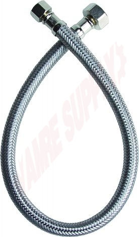 Photo 1 of B1F20 : Fluidmaster Faucet Braided Supply Line, 20, 3/8” Comp. x 1/2” F.I.P