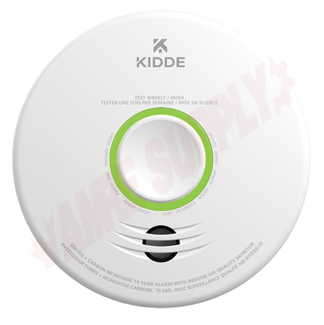 Photo 1 of 21031590 : Kidde 10 Year Worry-Free Smoke & Carbon Monoxide Alarm with Indoor Air Quality Monitor