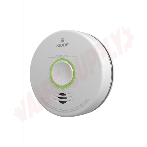Photo 2 of 21031590 : Kidde 10 Year Worry-Free Smoke & Carbon Monoxide Alarm with Indoor Air Quality Monitor