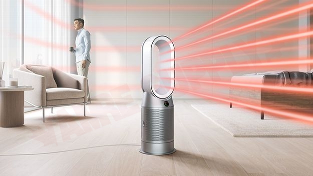 Photo 4 of 368809-01 : Dyson Hot+Cool Air Purifier Fan, HEPA Filter, White/Silver