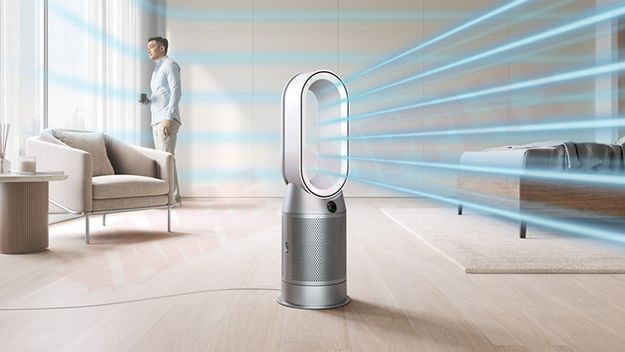 Photo 5 of 368809-01 : Dyson Hot+Cool Air Purifier Fan, HEPA Filter, White/Silver