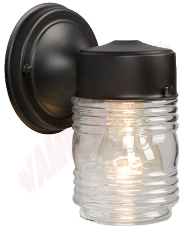 Photo 1 of 320107BLK : Galaxy Lighting Outdoor Lantern, Black, 1x60W