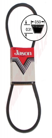 Photo 5 of 4L350 : Jason Industrial 35 x .50 V Belt