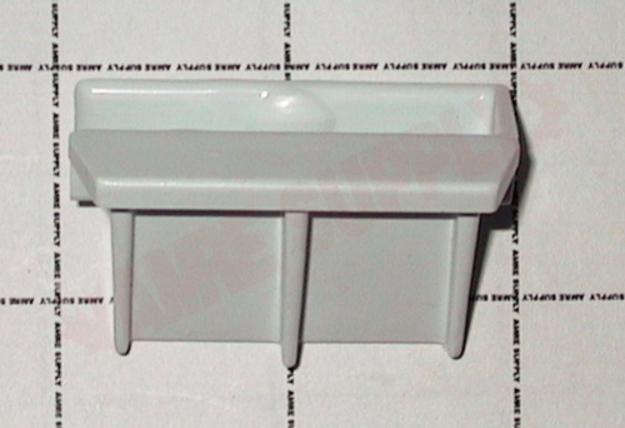 Photo 1 of 5317828401 : Frigidaire Refrigerator Door Shelf End Cap, Left Hand, White