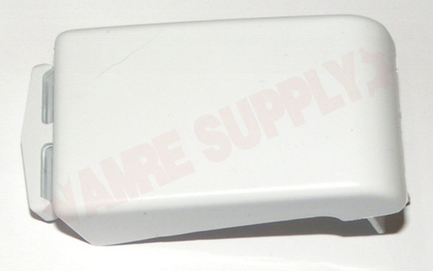 Photo 1 of 67213-2 : Whirlpool Refrigerator Door Shelf End Cap, Left or Right, White