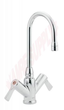 Photo 1 of 8113 : Moen M-DURA Two-Handle Labouratory Faucet, Chrome