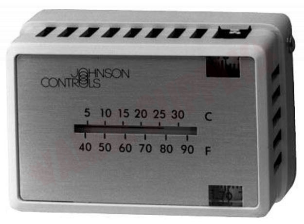 Photo 1 of T-4506-9007 : Johnson Controls Pneumatic Direct Acting Heating Thermostat