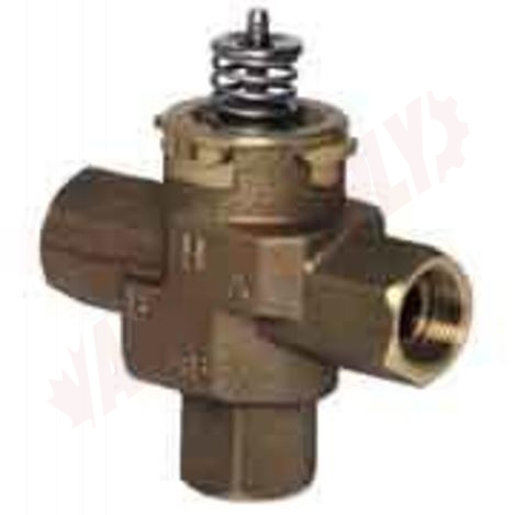 Photo 1 of VCZMD6100 : Honeywell Home 1/2 Inverted Flare, Three-Way, 3.2 Cv, Cartridge Cage Valve, For VC series Actuators