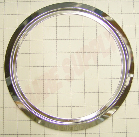 Photo 1 of WB31X5014 : GE Range Drip Bowl Ring, Chrome, 8