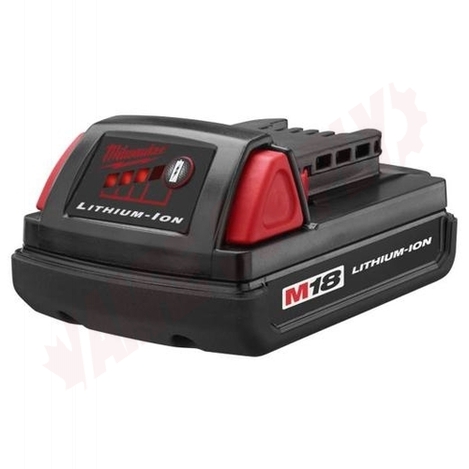 Photo 1 of 48-11-1815 : Milwaukee M18 Compact REDLITHIUM Battery 1.5A/Hr